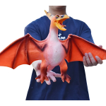 Dinosaurio De Juguete Gigante Goma Flexible Con Sonido - Imagen 14