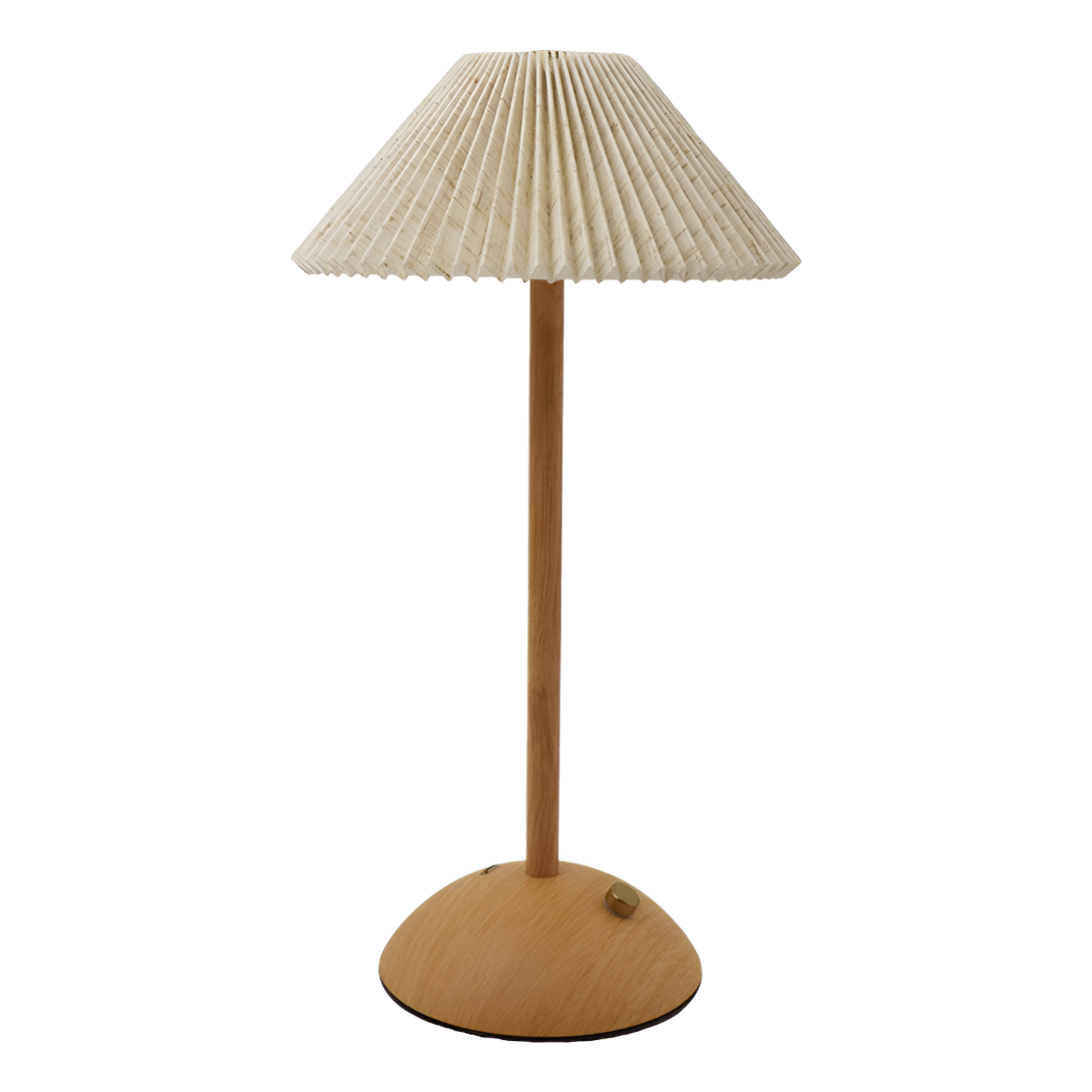 Lampara De Mesa Diseño Madera Inalambrica Táctil Recargable - Imagen 10