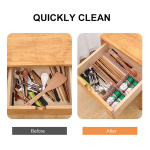 Separador Organizador Plastico De Cajas Cajones Ajustable Ch - Imagen 9