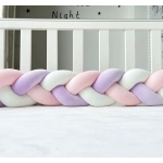 Chichonera Trenzada Para Cuna 2mts Bebes Protección - Imagen 23