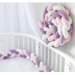 Chichonera Trenzada Para Cuna 2mts Bebes Protección - Imagen 22
