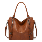 Cartera Bolso De Mano Con Bolsillos Exteriores + Pouch - Imagen 2