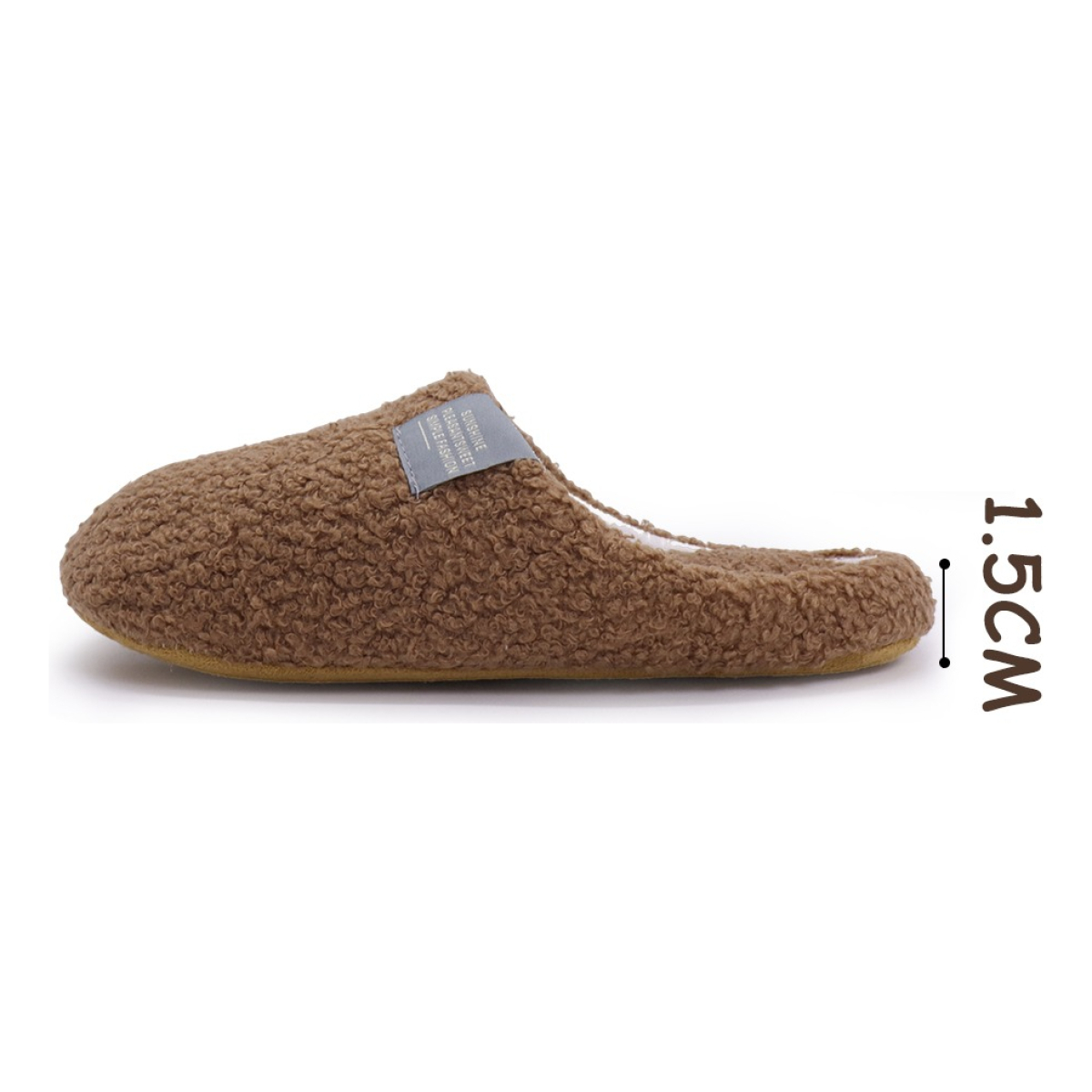 Pantuflas Ligeras Suaves De Casa Con Corderito Para Mujer - Imagen 2