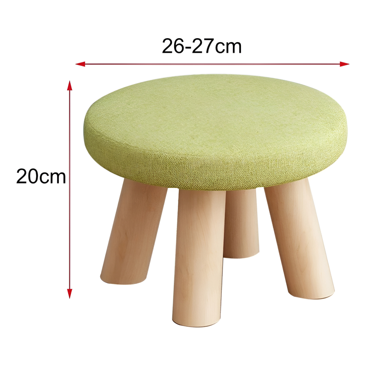 Banquito Banco De Madera Para Niños Taburete Tapizado - Imagen 30