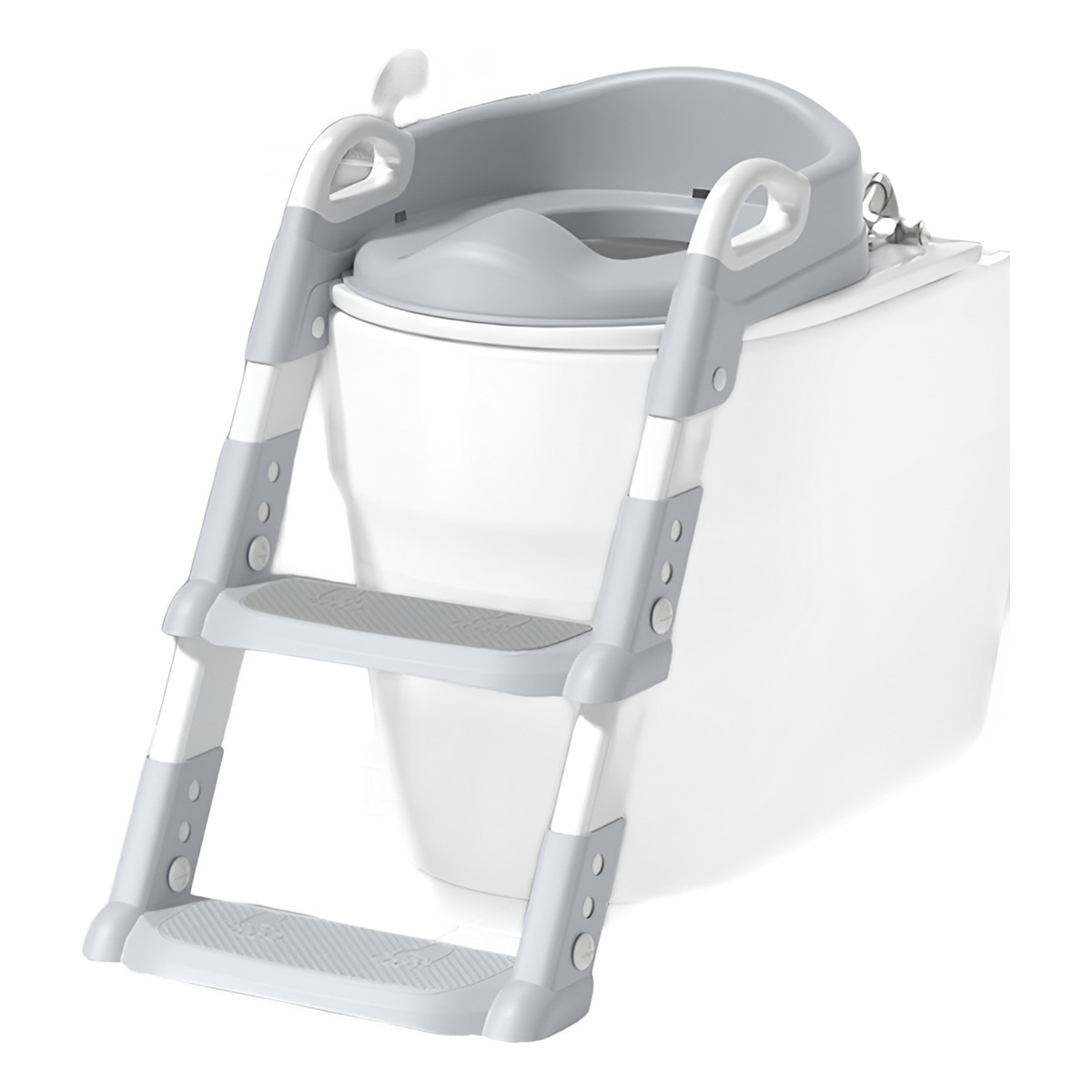 Escalera Asiento Aprendizaje Para Inodoro Water Bebe Niños - Imagen 6