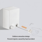 Tendedero Retractil Para Pared Cuerda De Acero 4,2mts 20kg - Imagen 2