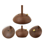 Lampara De Mesa Diseño Madera Inalambrica Táctil Recargable - Imagen 3
