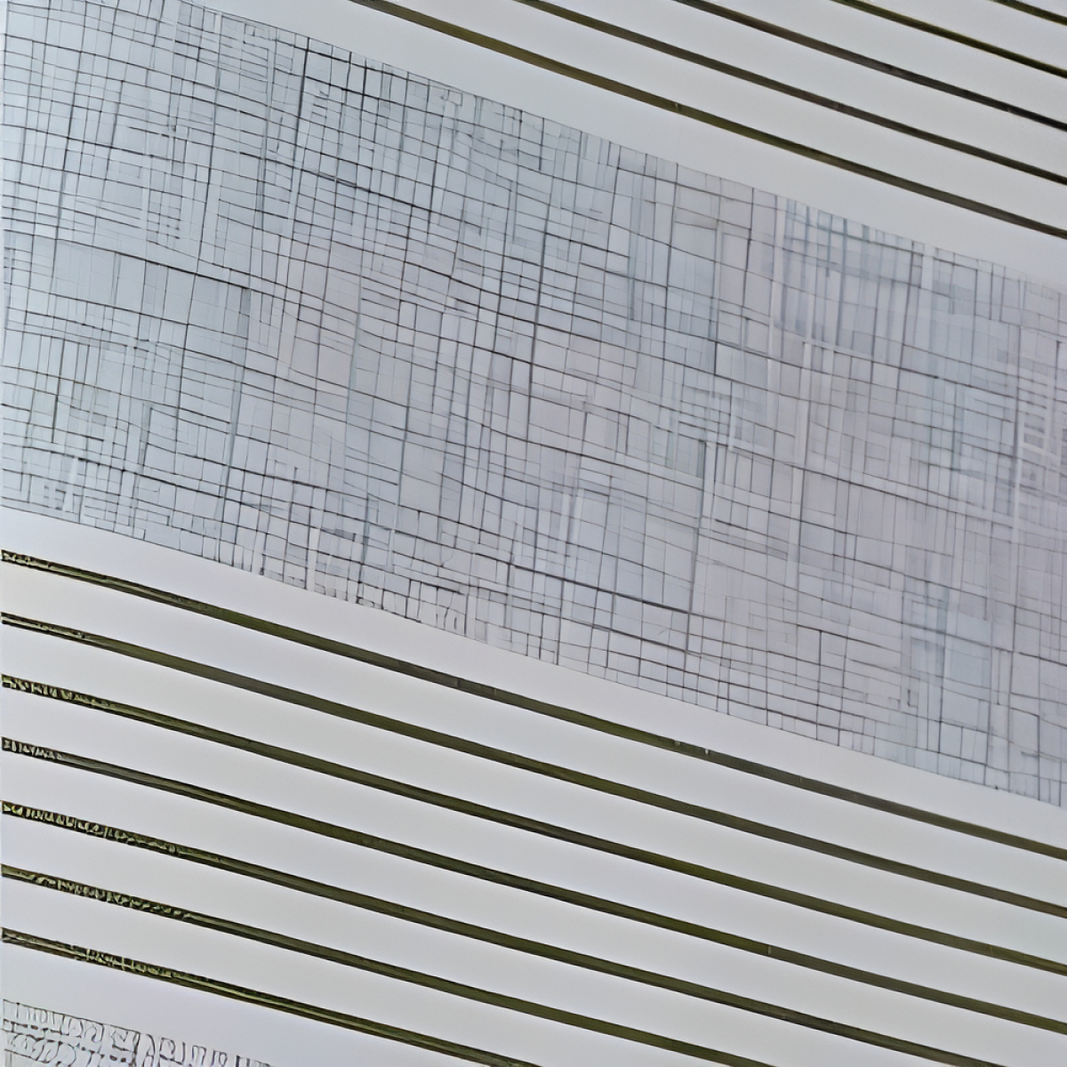 Papel Adhesivo Gris Empapelar Paredes Liso C/rallas 122cm - Imagen 4