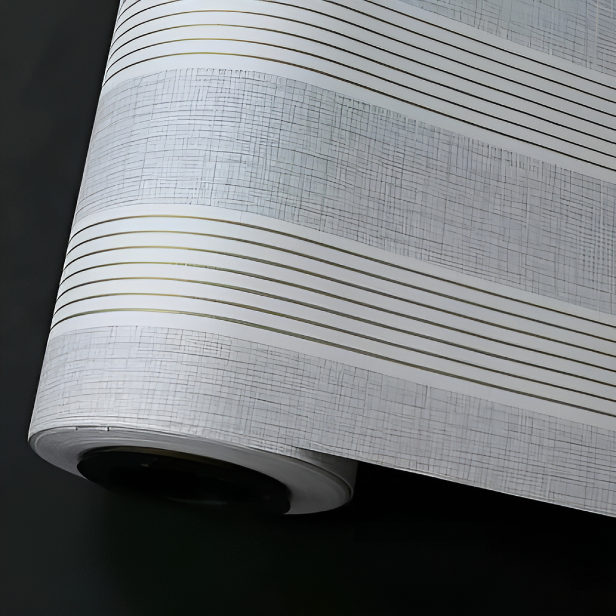 Papel Adhesivo Gris Empapelar Paredes Liso C/rallas 122cm - Imagen 5