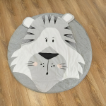 Alfombra Redonda Algodón De Animales Para Bebes Decorativa - Imagen 3