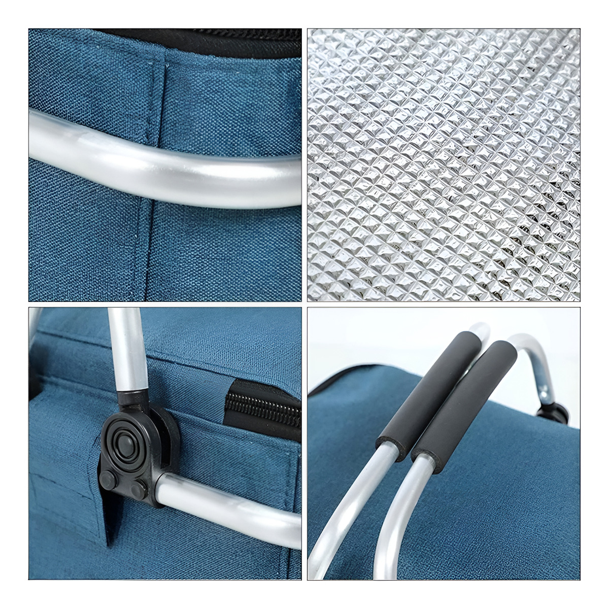 Bolso Conservadora Para Picnic Con Asas Gran Capacidad - Imagen 8