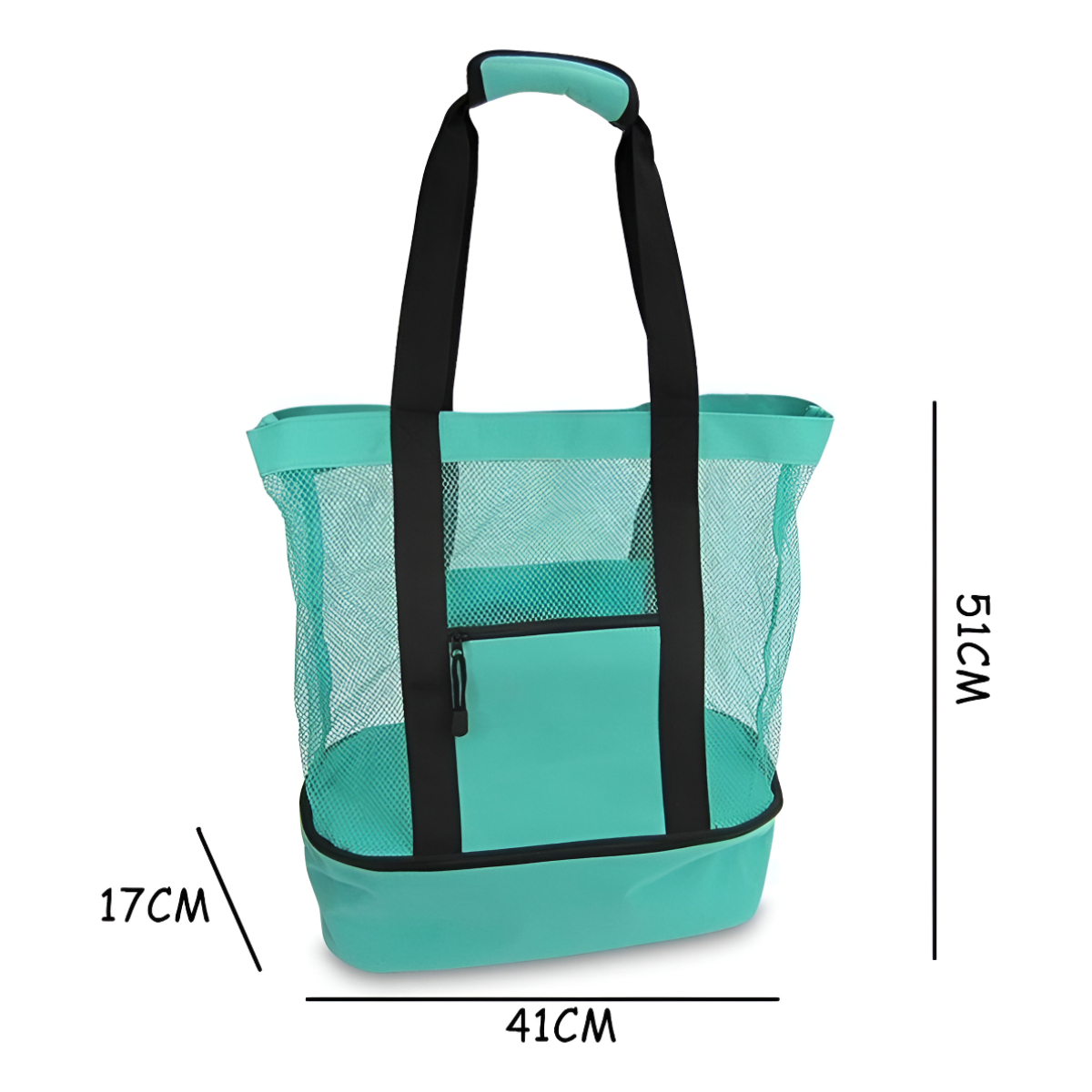 Bolsa De Playa Picnic Paseo Con Conservadora Incluida 2 En 1 - Imagen 3