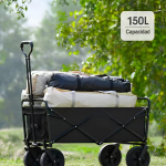 Carrito Transportador Plegable Carro Para Playa Camping - Imagen 5