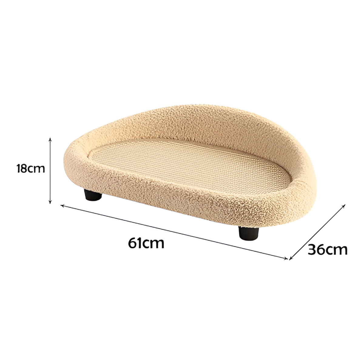 Cama Cucha Para Mascotas Gatos Perros Pequeños Elevada - Imagen 7