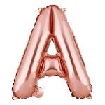 Decoracion De Cumpleaños Globo Helio Letras - Rosa
