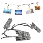 Guirnalda Luces Led Palillos Clips Fotos Casamientos