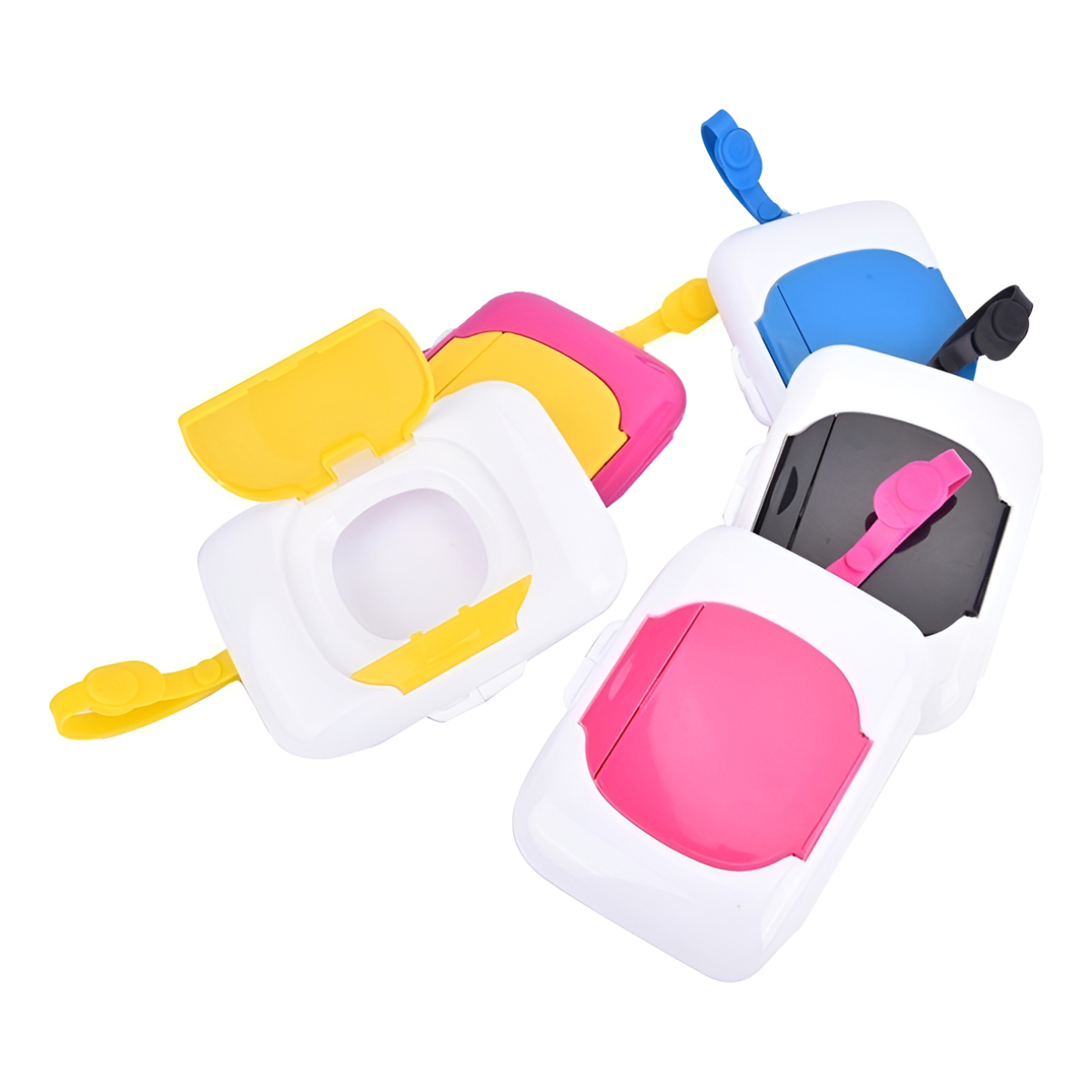 Estuche Organizador Dispensador Toallitas Humedas Para Bebe - Imagen 5