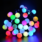Guia De Luces Decoración Mini Bombita Rgb Fiesta Guia 50 Led - Imagen 2