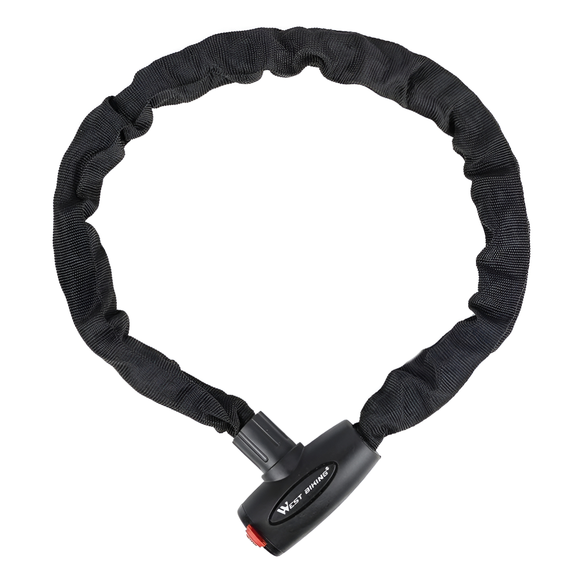 Candado Cadena Antirrobo Para Bicicleta Seguridad 2 Llaves - Imagen 1