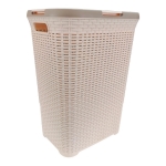 Canasto Para Ropa Sucia Con Tapa Cesto Para Ropa Baño - Imagen 7
