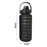 Pack x 3 Botella De Agua Motivacional Deportiva con frases - Imagen 3