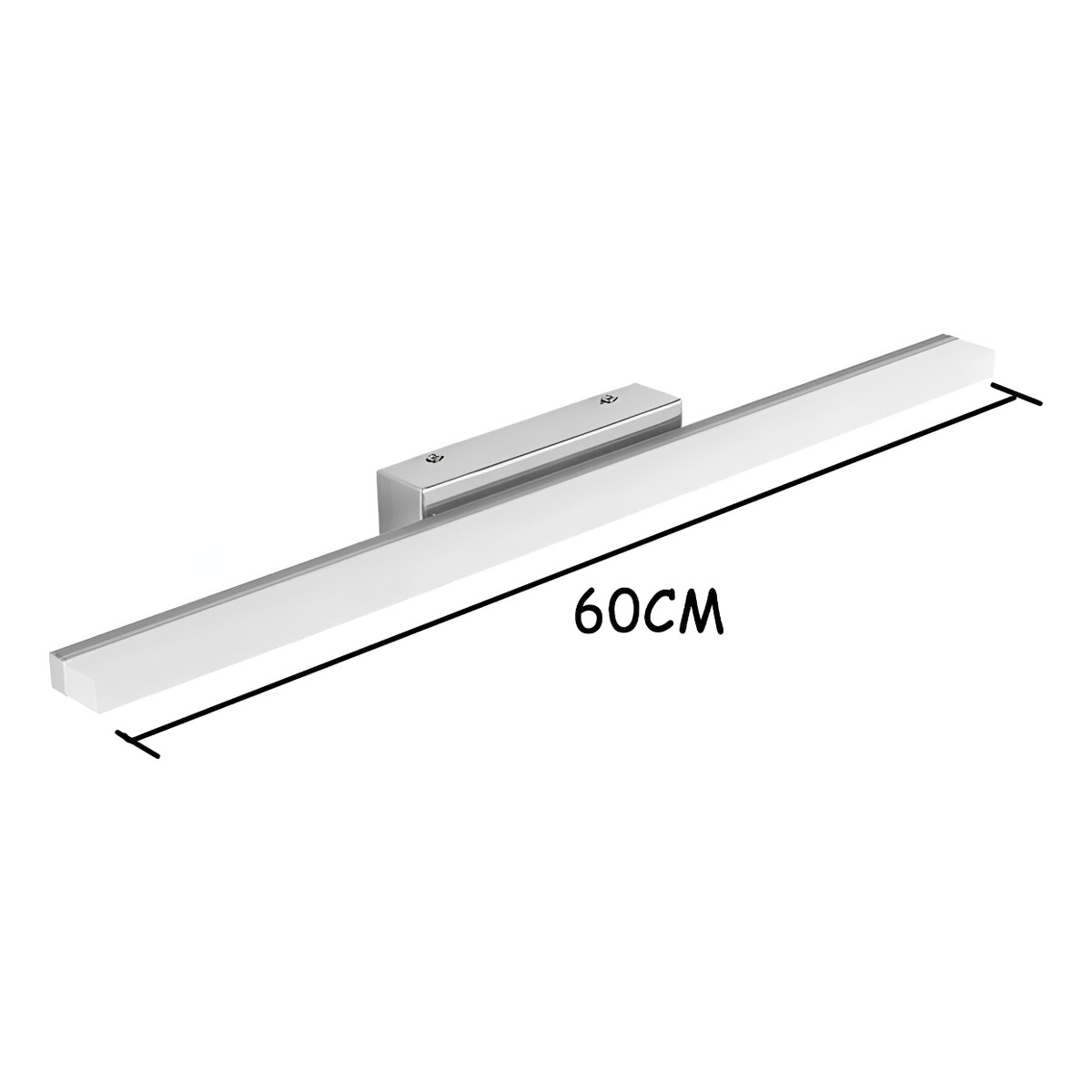 Barra Led Luminaria Para Espejo Pared 60cm Baños Cuadros - Imagen 10