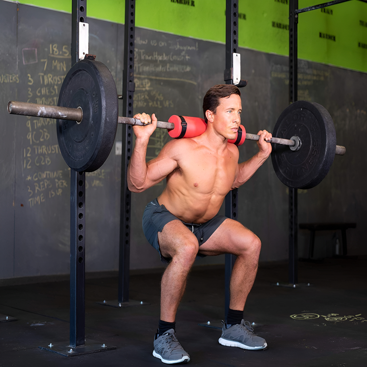 Almohadilla Para Barra Protege Cuello Hombros Crossfit Ilumi - Imagen 13
