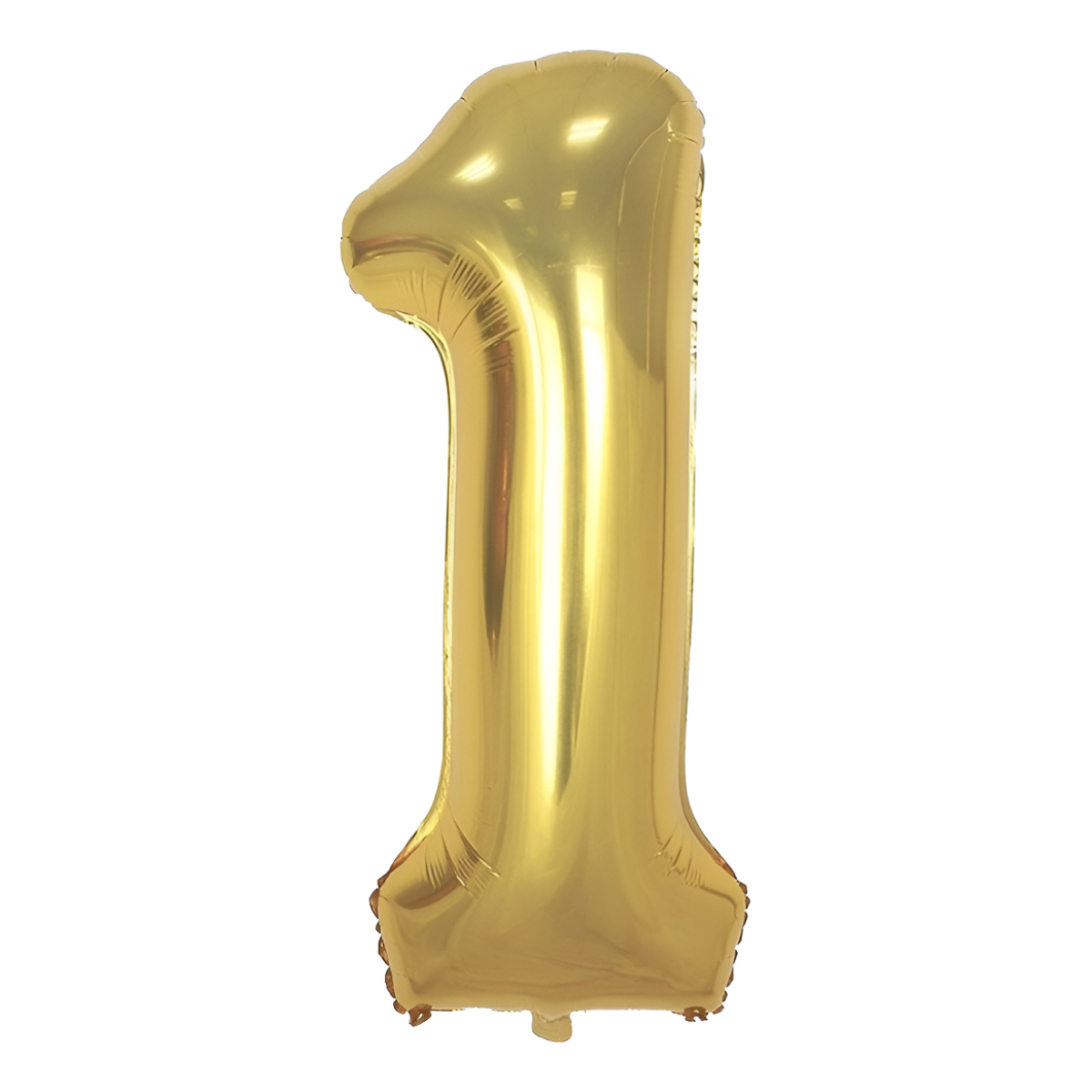 Globos Números Metalizados Dorados Decoración Cumpleaños - Imagen 1
