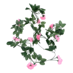 Guirnalda De Flores Artificial,guía De Rosas Artificial,flor - Imagen 7