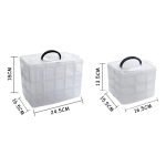 Caja Organizadora Organizador Con Separadores 24.5x16.5x18cm - Imagen 8