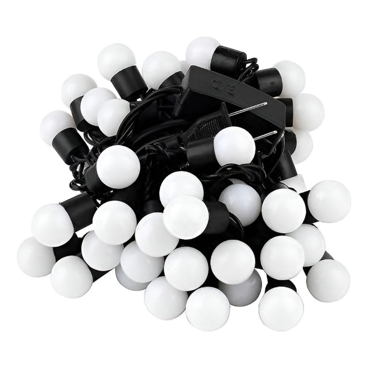 Guia De Luces Decoración Mini Bombita Rgb Fiesta Guia 50 Led - Imagen 1