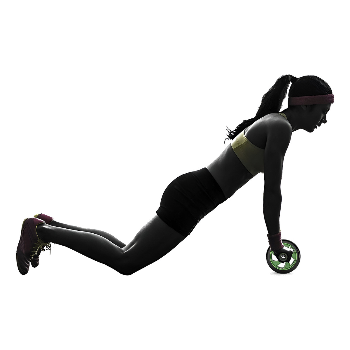 Ejercicio Rueda Doble+minialfombra Abdomen Deporte - Imagen 6