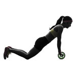 Ejercicio Rueda Doble+minialfombra Abdomen Deporte - Imagen 6