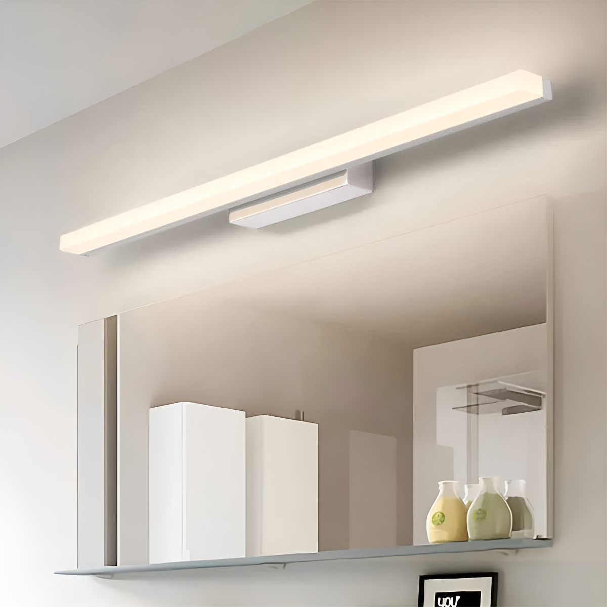 Barra Led Luminaria Para Espejo Pared 60cm Baños Cuadros - Imagen 2