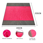 Manta Gigante Para Camping Playa Impermeable Anti Arena - Imagen 10