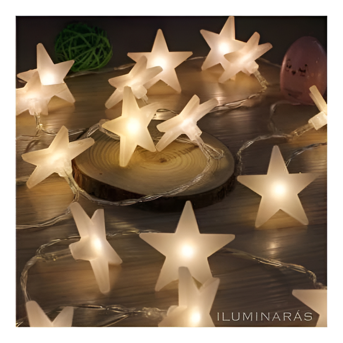 Guirnalda Decorativa De Estrellitas, Eventos, Deco Interior - Imagen 2
