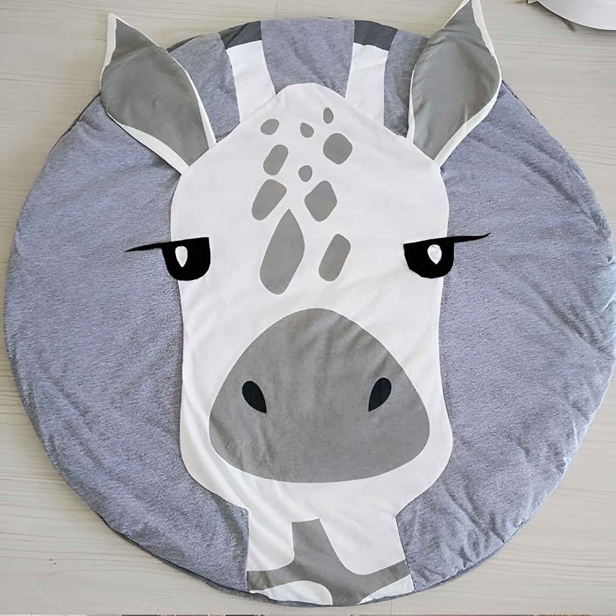 Alfombra Redonda Algodón De Animales Para Bebes Decorativa - Imagen 8
