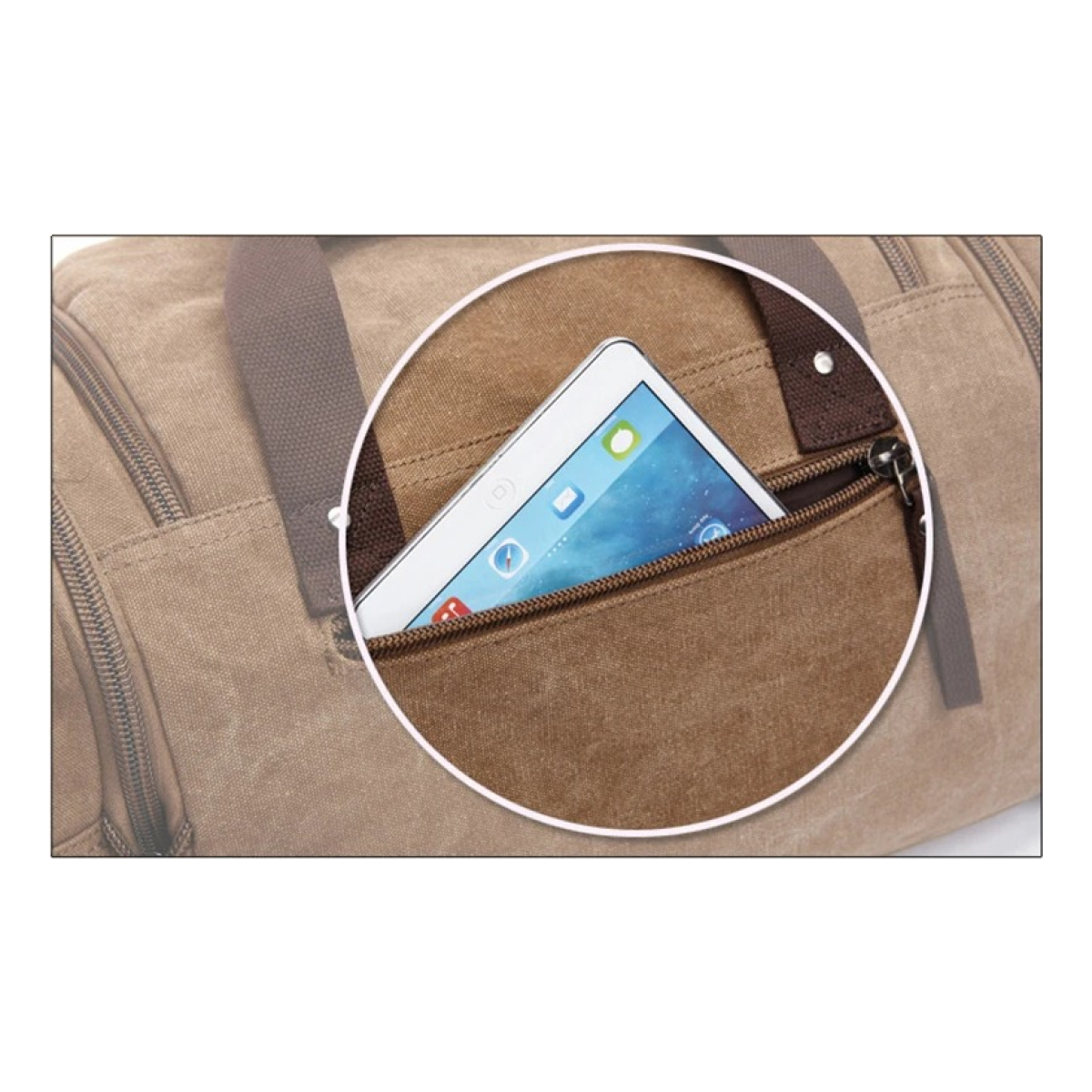 Bolso De Viaje Gran Capacidad Buena Calidad Multi Pocket - Imagen 15