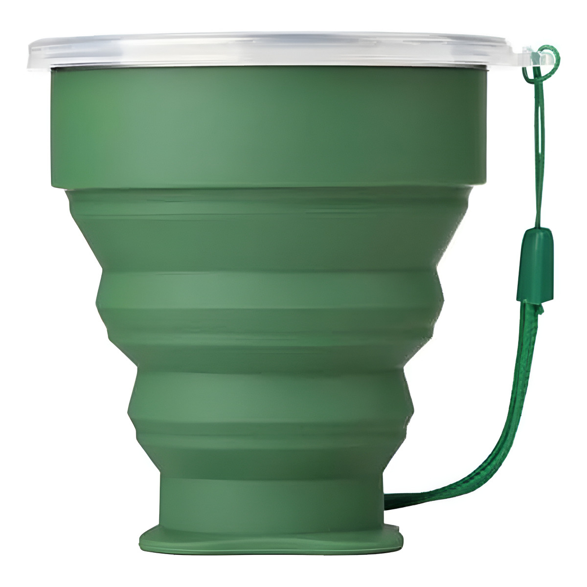 Vaso De Silicona Plegable Con Tapa Libre Bpa - Imagen 6