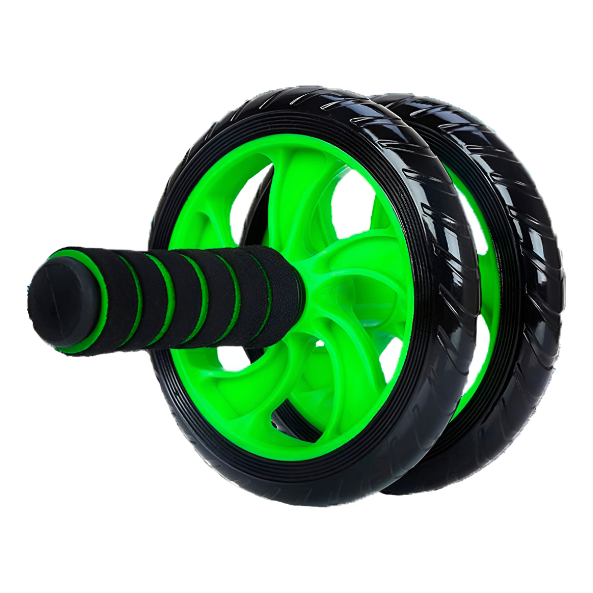 Ejercicio Rueda Doble+minialfombra Abdomen Deporte - Imagen 1