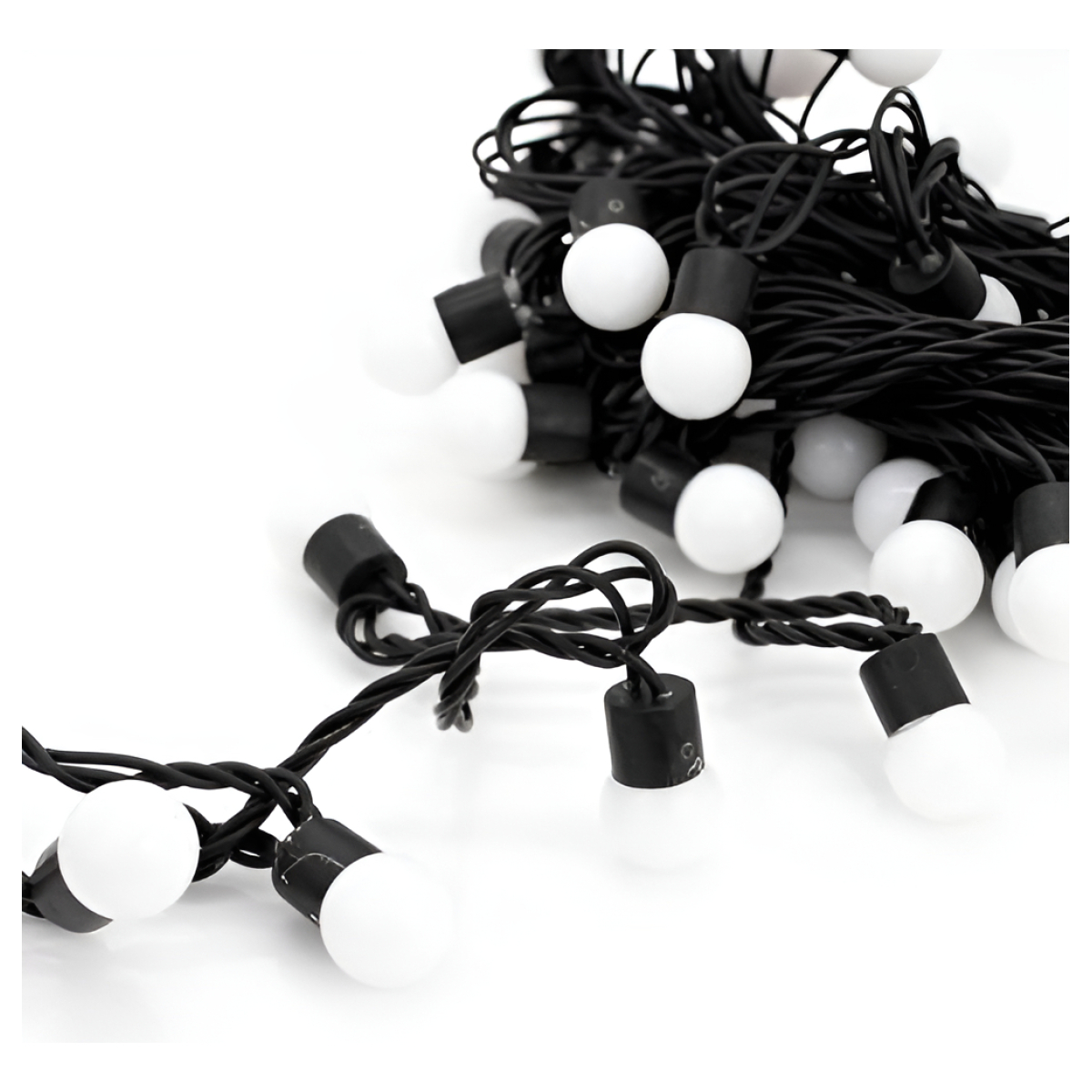 Guia Luces Decoración Mini Bombita Calidas Fiestas 50 Led - Imagen 3