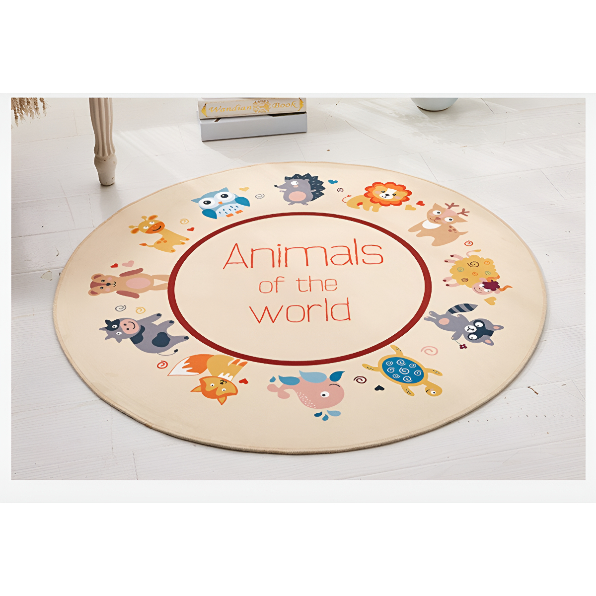 Alfombra Infantil Con Motivos De Animales - Imagen 4