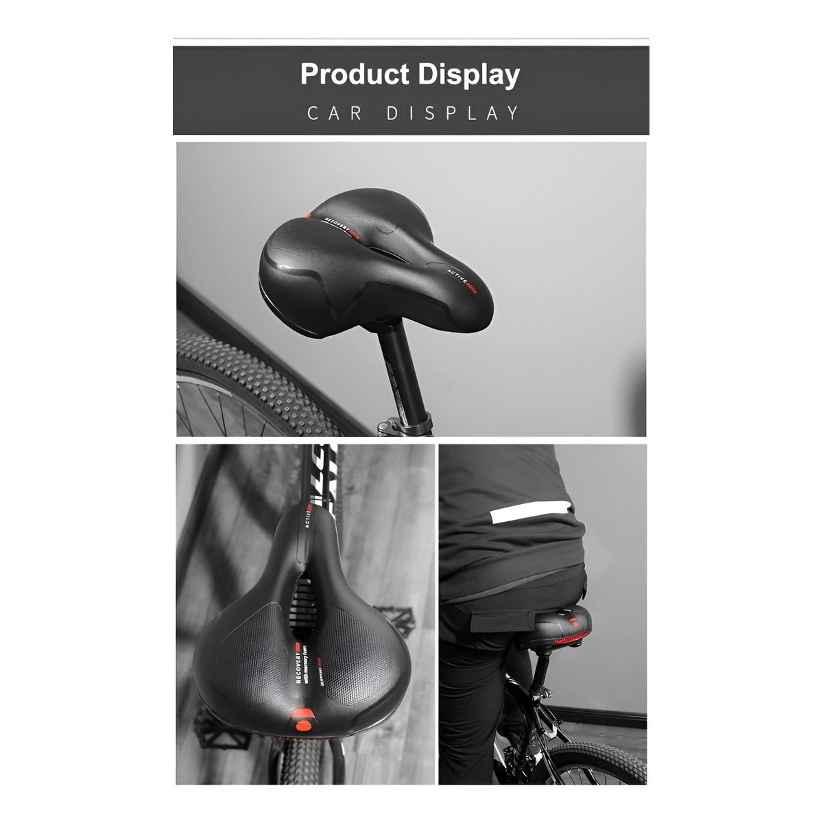 Asiento Para Bicicleta Confortable Anti Prostático Ciclismo - Imagen 11