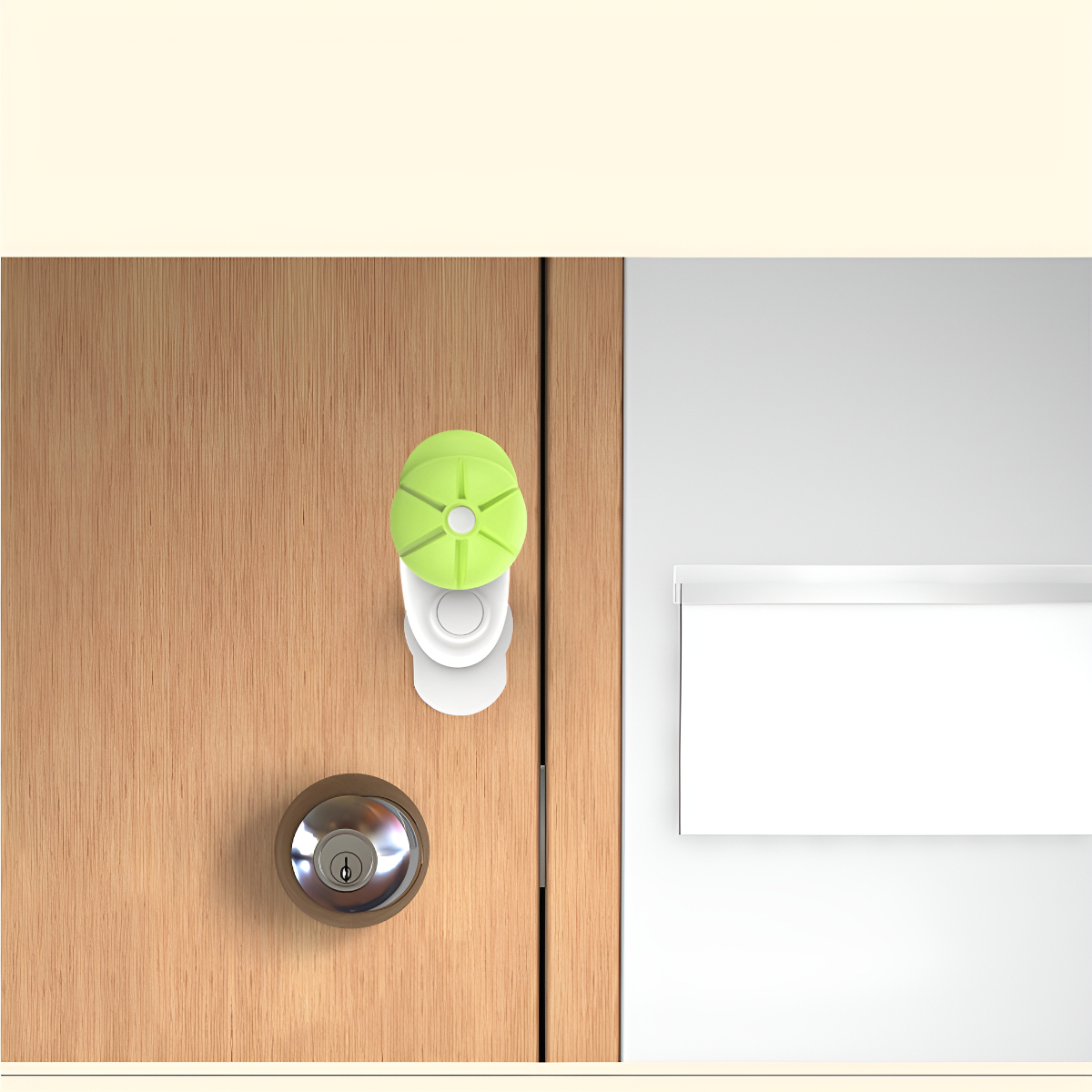 Protector Tranca Para Puertas Seguridad Bebes - Imagen 9