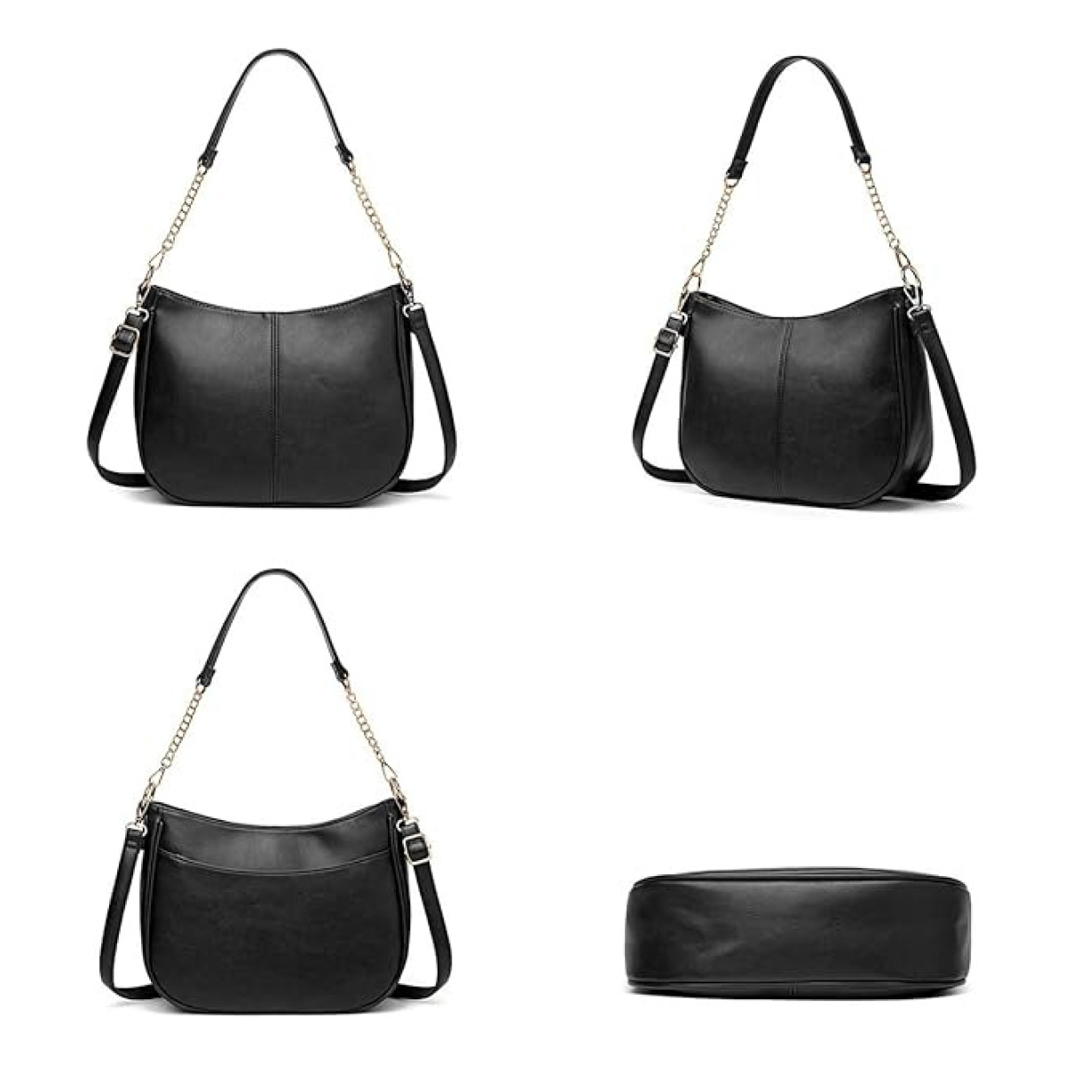 Cartera Bandolera Asa Con Cadena Para Mujer En Cuero Pu - Imagen 13
