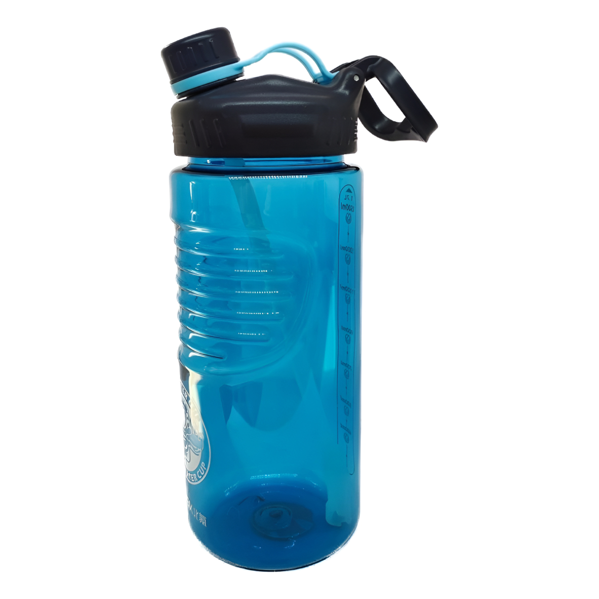 Botella De Agua Deportiva Plastico 1,7l Transparente - Imagen 7