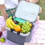 Bolso Conservadora Para Picnic Con Asas Gran Capacidad - Imagen 10