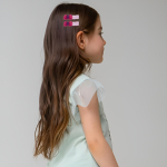 Set X 10 Broches De Pelo Reforzados Con Diseños - Imagen 12