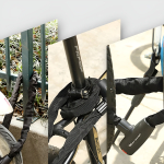 Candado Cadena Antirrobo Para Bicicleta Seguridad 2 Llaves - Imagen 4