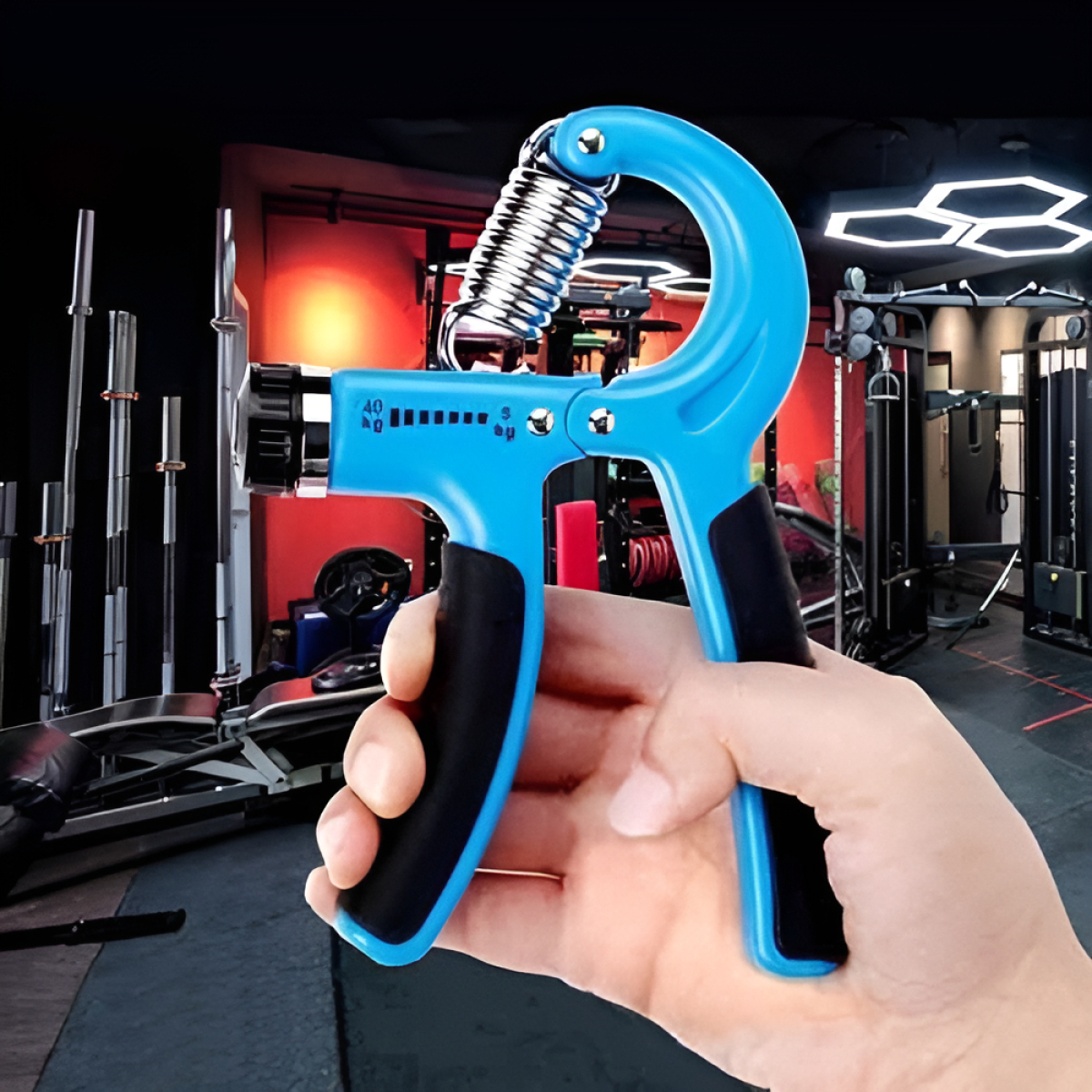 Ejercitador De Manos Hand Grip Regulable C/ Contador - Imagen 14